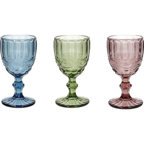 Lot de 3 verres à pied 260 cc
