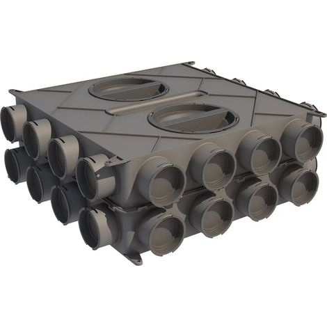 Bosch Accessoire ventilation résidentielle VK 160 Boîtier de distribution d'air 210x590x590 plastique, 7738112044
