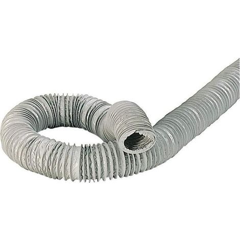 1 Gaine Pvc, Souple Diamètre 80 Mm, Longueur 6 Mètres Pour Ventilation (1/2)