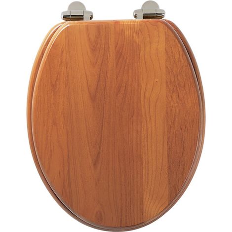 Roper Rhodes Antique Pine Wooden Soft Close Toilet Seat Top Fix Quick Release