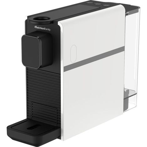 Melchioni Macchina Del Caffè Cremosa Compatibile Nespresso White