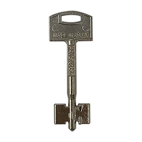 CHIAVE DOPPIA MAPPA SECUREMME SECURMAP 11 ORIGINAL - OTTONE NICHELATO- 5 pezzi