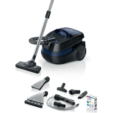 Aspirateur Bosch Serie 4 BWD41700 3,5 L Aspirateur cylindrique Sec et humide 1700 W Combi