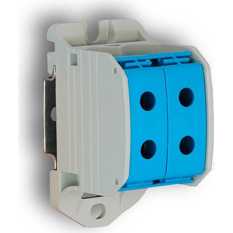 Bloc de distribution 4pts 50mm² Bleu - Digital electric 41716