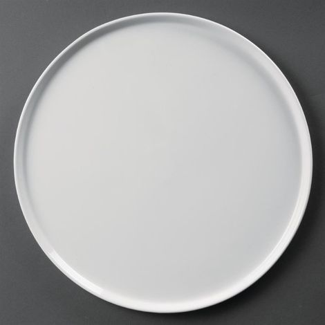 Assiettes À Pizza Whiteware 330mm (Lot de 4) - Ref CD723 - Olympia (1/5)