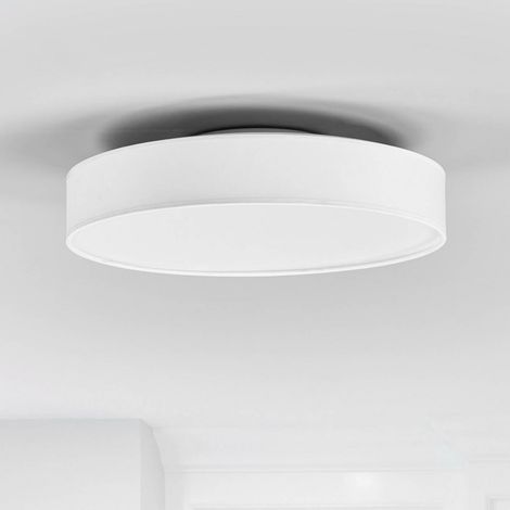 [NEUWERTIG] B-Ware Lindby Led Stoffdeckenlampe Saira Deckenlampe Wohnzimmerlampe Deckenleuchte L205