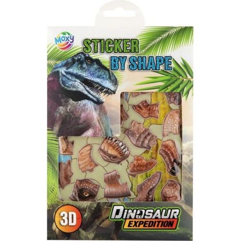 Autocollants 3D en forme de T-Rex