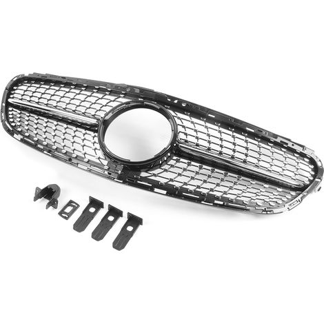 Calandre de pare-choc avant de voiture, accessoire de style en diamant, adapté à Mercedes Benz W212 13-15 (1/5)