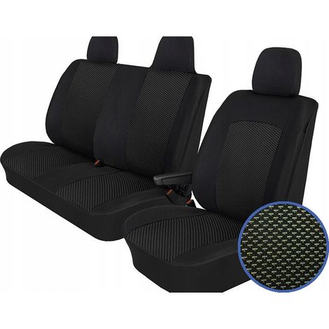 Fundas de asientos FORD TRANSIT MK7 2006-2013 7 personas tripulación (1/5)