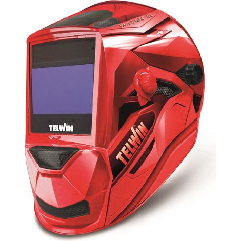 Telwin Vantage red XL Casco Saldatura Autoscurante MIG MAG TIG MMA (1/3)