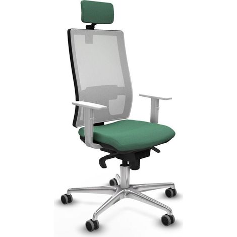 Piqueras y Crespo 4B086G2 Chaise Bureau Vert Émeraude (1/3)