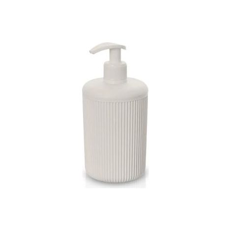 Dispenser sapone in plastica bianco crema colorado (1/3)