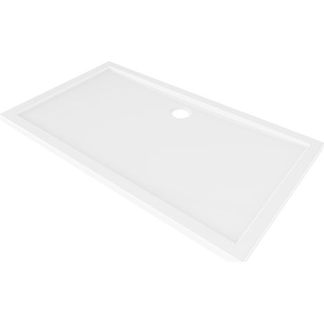 Mexen Flow rechteckige Slim-Duschwanne 140 x 75 cm, weiße Glanz - 46R107514 (1/5)