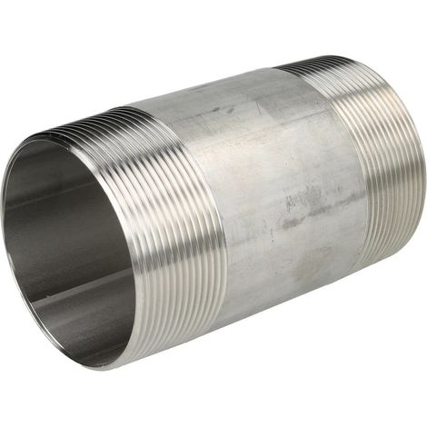 Double nipple de tuyau 2 1/2’’ x 120 mm