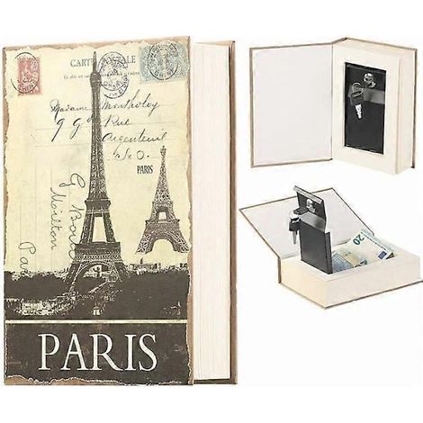 Coffre-fort Hidden Steel pour livres de voyage (1/4)