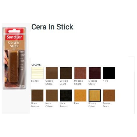 SYNTILOR- CERA IN STICK 30 GR NOCE BIONDO (1/5)