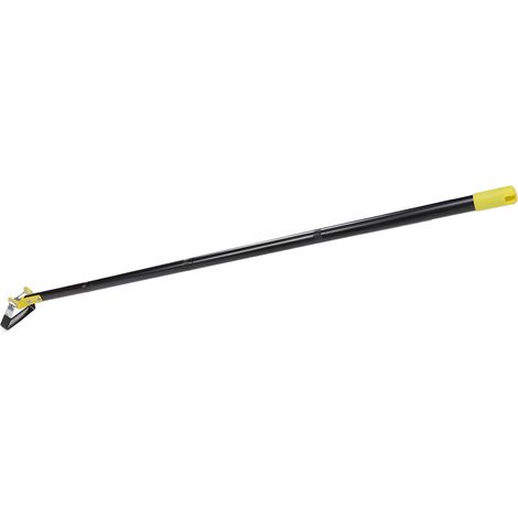 Houe à Lame Oscillante Acier Inoxydable avec Manche Long Réglable pour Désherbage Jardin