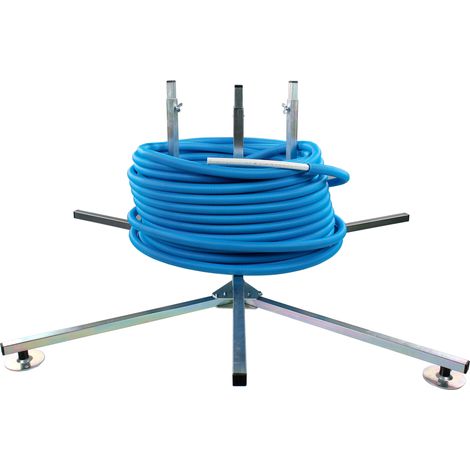 Arcanaute – Enrouleur électrique 1150mm – Longueur câble 30m – Tension 230V – Indice de protection IP44 – Puissance 3000W – Pour chantiers humides