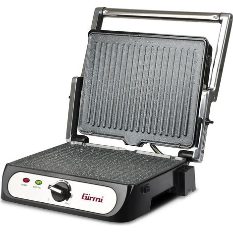Girmi BS41 Sartén para Grill Negro Acero Inoxidable 2000W (1/5)