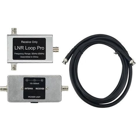 50 kHz–30 MHz LNR-Schleifenantennenverstärker-Kit mit geringem Rauschen