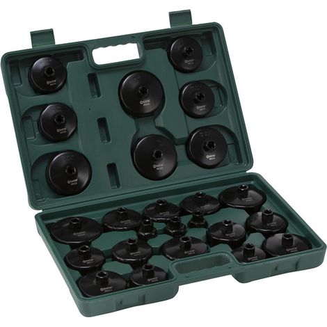 25 Tlg. Universal-Ölfilterschlüssel Set (1/5)