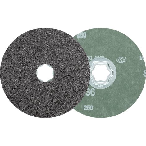 PFERD TOOLS COMBICLICK SiC Fiberscheibe Ø 115 mm SIC36 für harte NE Metalle 25 Stk (1/5)
