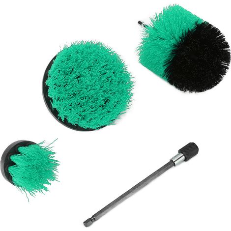Ensemble de Brosses de Nettoyage pour Perceuse, Kit d'Accessoires Électriques avec Longue Portée (1/5)