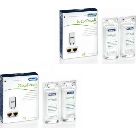 ECODECALK DE LONGHI DECALCIFICANTE 100ML MACCHINE CAFFE NATURALE -4 X 100 ML (1/3)