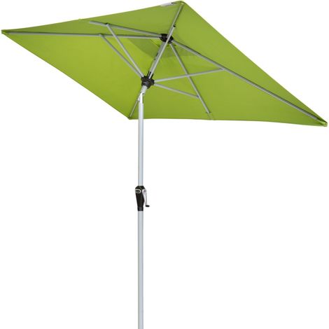 Doppler Active Auto Tilt 200 x 300 cm Sonnenschirm 5 Farben Mittelmastschirm 461437 836 Fresh Green
