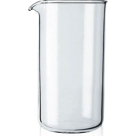 Tasse de rechange pour cafetière à piston, verre – transparent (capacité : trois tasses, 0,35 l, 12 oz) (1/3)