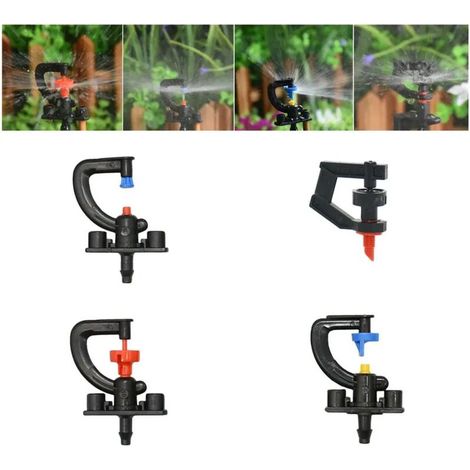 (360 degrés) 20 arroseurs rotatifs de type G à micro-buse de réfraction avec embout fileté pour l'irrigation de jardin
