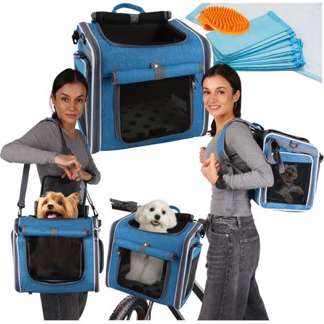 ZAINO/BORSA PER CANI E GATTI DI PICCOLA TAGLIA (7,5 kg)