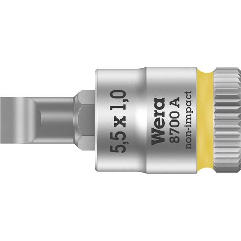 Wera 8700 A FL 05003321001 Taglio Inserto giravite a bussola 5.5 mm 1/4 (6.3 mm) (1/3)