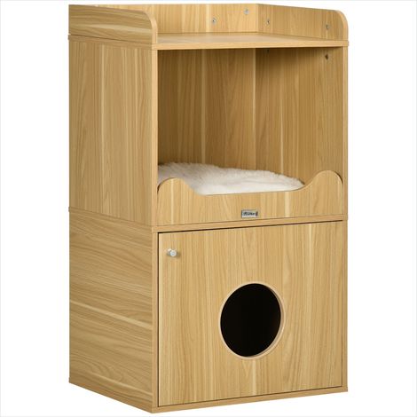 Maison pour chat 2 en 1 3 niveaux 60 x 45 x 103 cm (1/5)