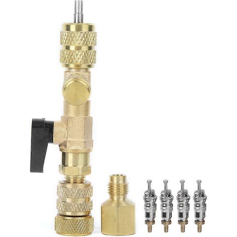 Jeu de 4 tiges de valve avec démonte-pince pour installation et remplacement, outil d'accessoire de montage (1/5)