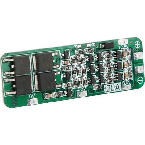 Batterie lithium-ion 3S 20A 12,6V avec carte de protection et récupération automatique (1/5)