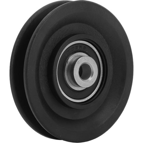 10 poulies silencieuses en nylon de 3,5 pouces avec roulements universels pour garage, levage et échelles