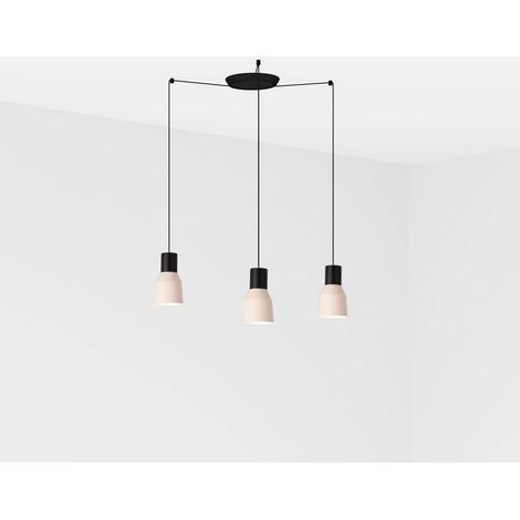 Faro KOMBO - Plafonnier Cluster Beige, E27 (1/2)
