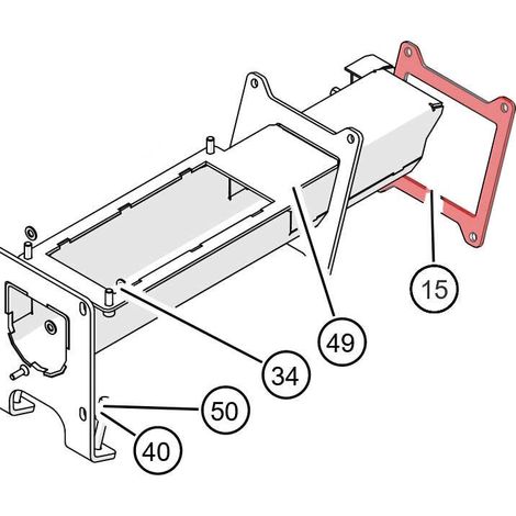 ETA Dichtung Stokerflansch eHACK BG1-5 - 050-2109-00