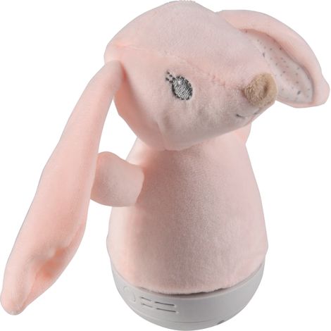 Lampada bimbo coniglio rosa LED RGB carillon Polux (1/4)