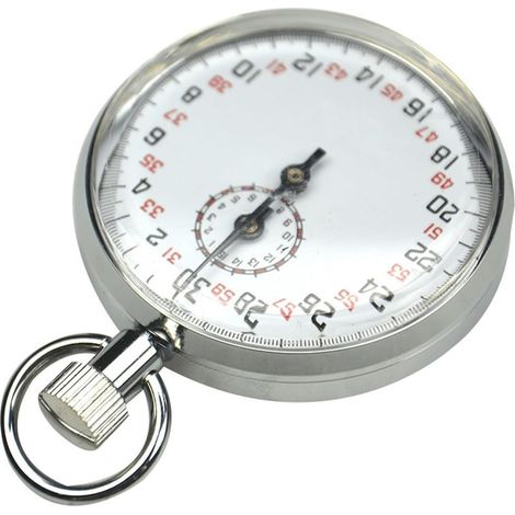Chronomètre Mécanique en Acier, Chronomètre D'athlétisme, De Course À Pied, De Compétition, De Sport en Métal, Minuterie D'entraînement (1/5)