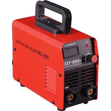 Poste à souder à l'arc 220V portatif mini inverseur 2 en 1 pour usage domestique, machine à souder manuelle sûre et efficace (1/5)