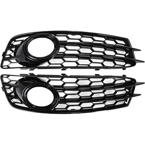 Paire De Grilles De Phares Antibrouillard Pour Pare-Chocs Avant Audi A3 8P (1/4)