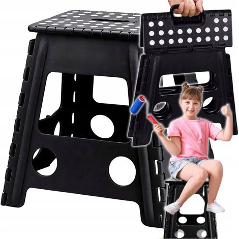 Taburete plegable para ducha, silla plegable para camping, resistente, 39 cm.