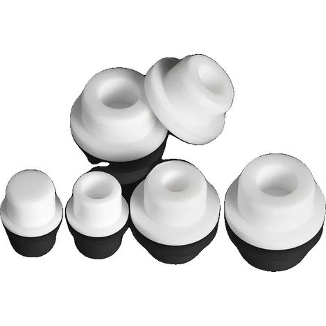 Tappi per fori, in gomma siliconica, resistenti al calore, BIANCHI, TX-63,6 mm (1 pz) (1/2)