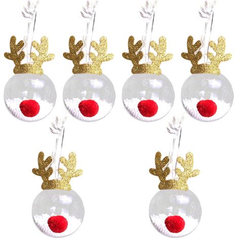 Ensemble de boules disco à effet miroir - Boules à effet miroir réfléchissantes argentées faciles à accrocher, adaptées aux mariages, fêtes et célébrations de famille (1/5)