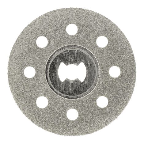 Dremel SC545 SpeedClic Diamant-Trennscheibe zum Trennen von Metallrohren, gehärtetem Stahl, Kupfer, Trockenbauplatten u.v.m (1/5)