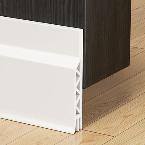 Burlete adhesivo para debajo de la puerta, burlete autoadhesivo para debajo de la puerta, burlete blanco resistente al viento para reducir el ruido, aislamiento de puertas para ahorrar energía en el p (1/5)