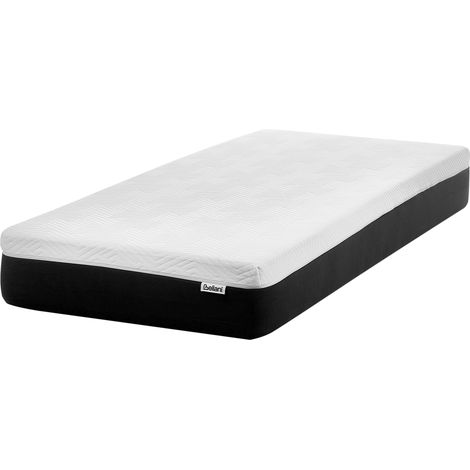 Colchón de espuma de latex firme con funda extraíble con cremallera 90 x 200 cm Cozy