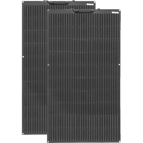 Kit de panneaux solaires flexibles, capacité de 100W, efficacité de 24% (1/2)